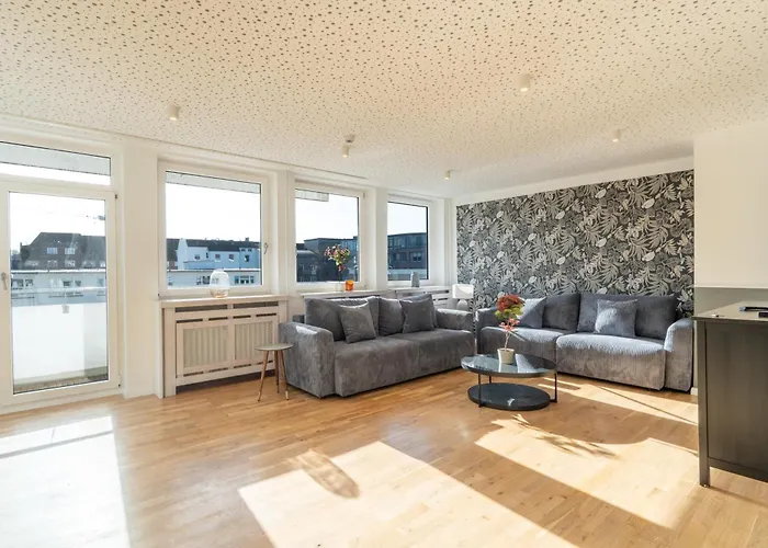 Apartament 250qm Tischtennis Tischkicker Zentral