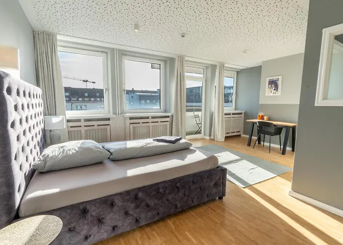 Apartament 250qm Tischtennis Tischkicker Zentral Hamburg