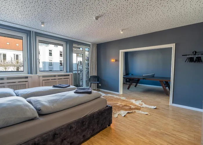 250qm Tischtennis Tischkicker Zentral Hamburg